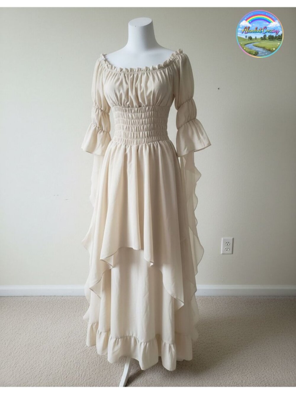 Women's Renaissance Medieval Gothic Witch Dress Victorian Costume